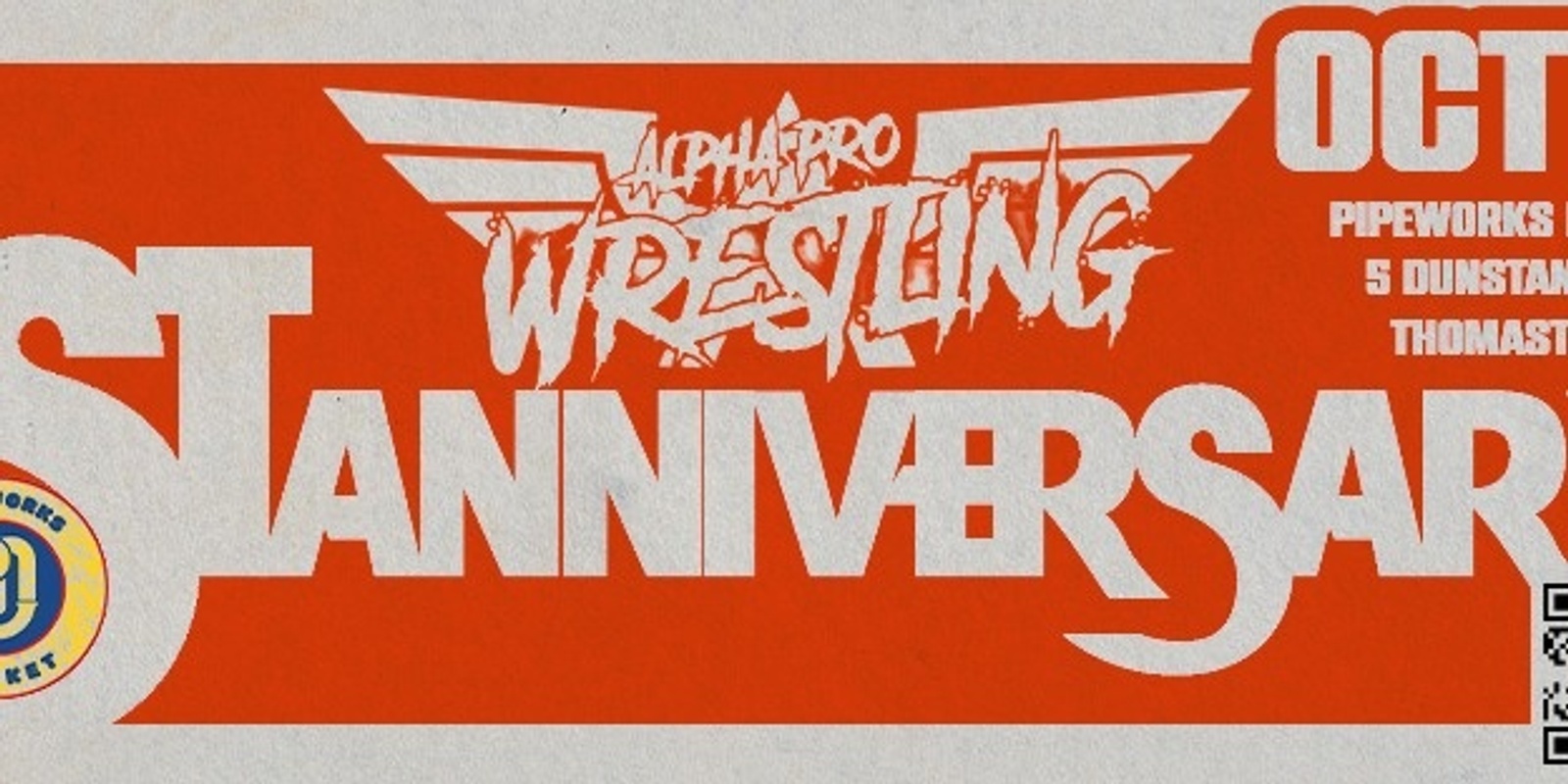 Banner image for Alpha Pro Wrestling ONE YEAR ANNIVERSARY