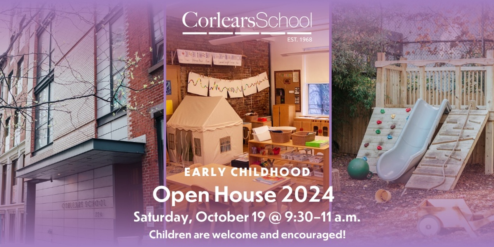 Banner image for Corlears School Open House 2024 — Early Childhood