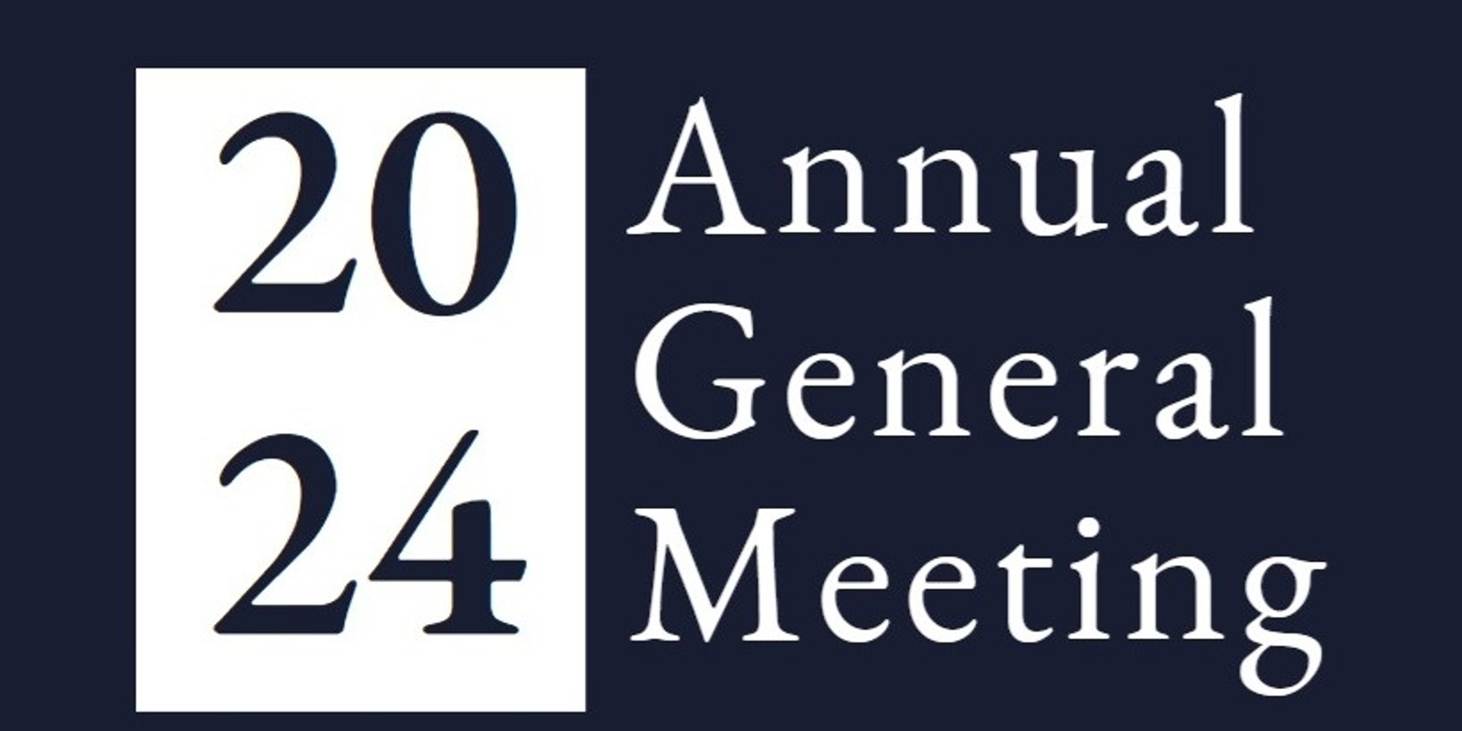Banner image for Annual General Meeting