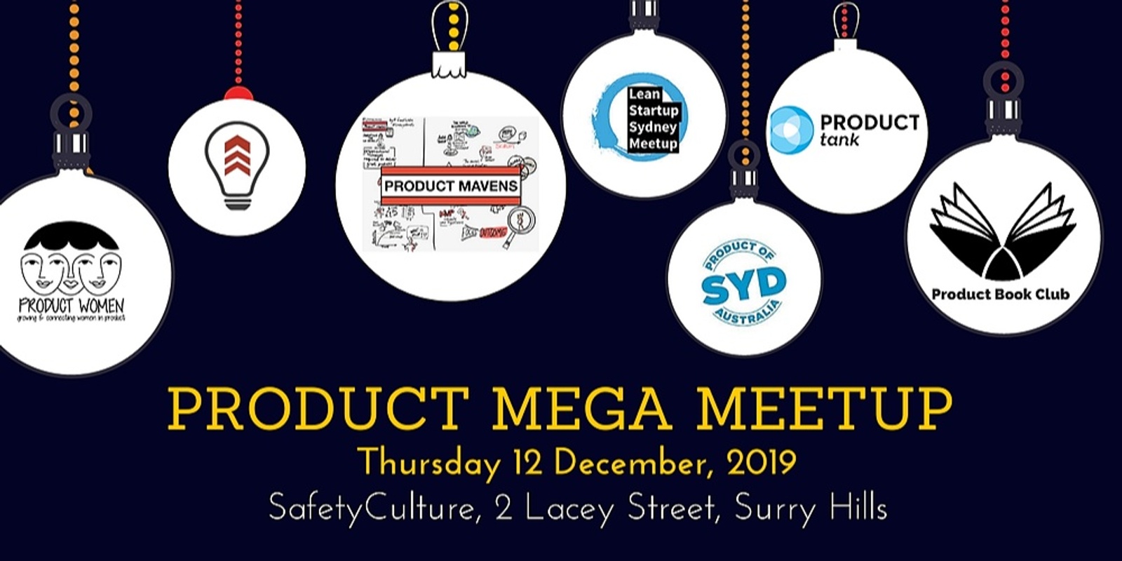 Banner image for Sydney Product Management Mega Meetup 2019