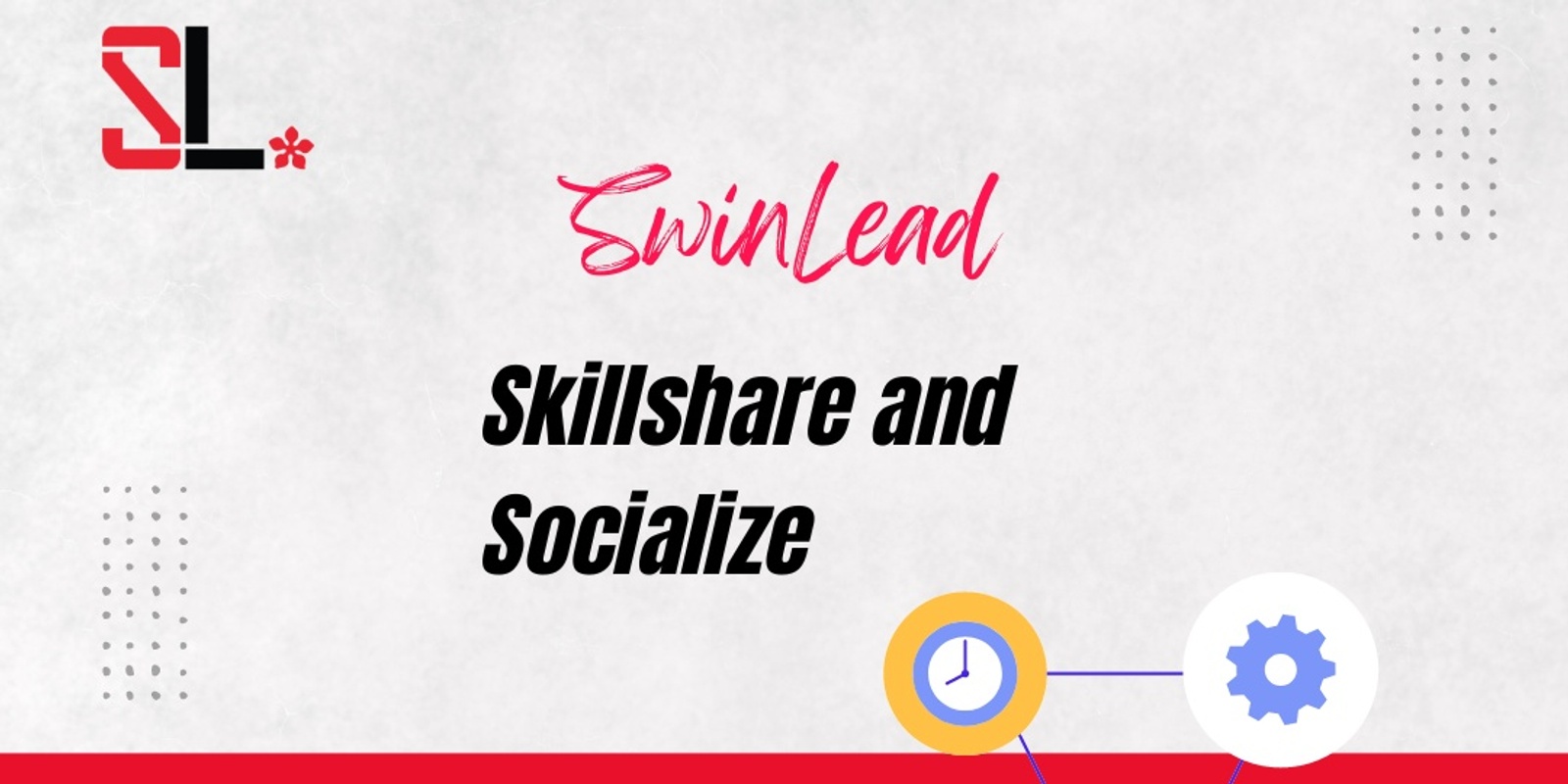 Banner image for Skillshare and Socialise