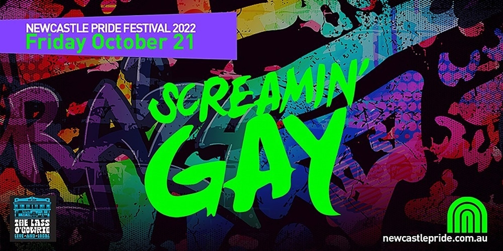 Banner image for Screamin' Gay - Newcastle Pride Festival