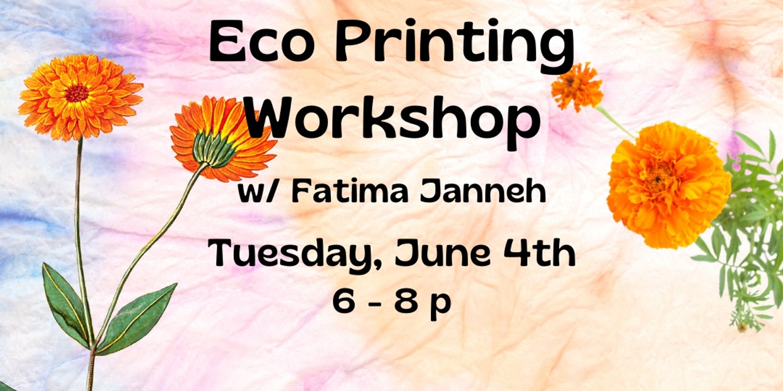 Banner image for Eco Printing Workshop w/ Fatima Janneh