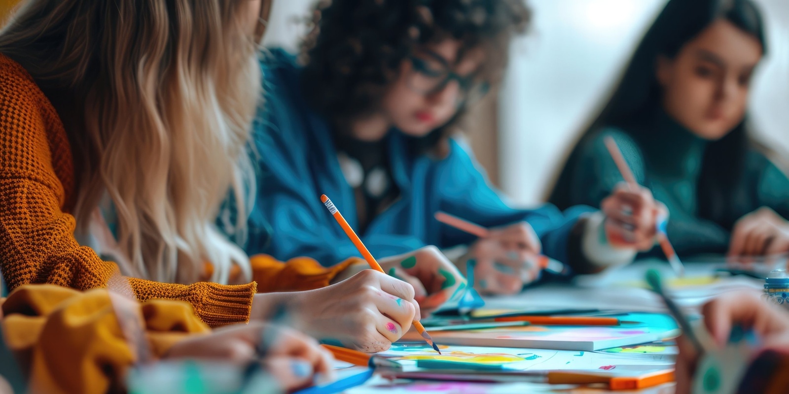 Banner image for Sep School Holidays: Mindful Art Workshop for Teens!