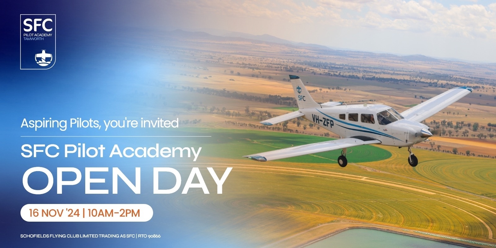 Banner image for Pilot Academy Tamworth Open Day