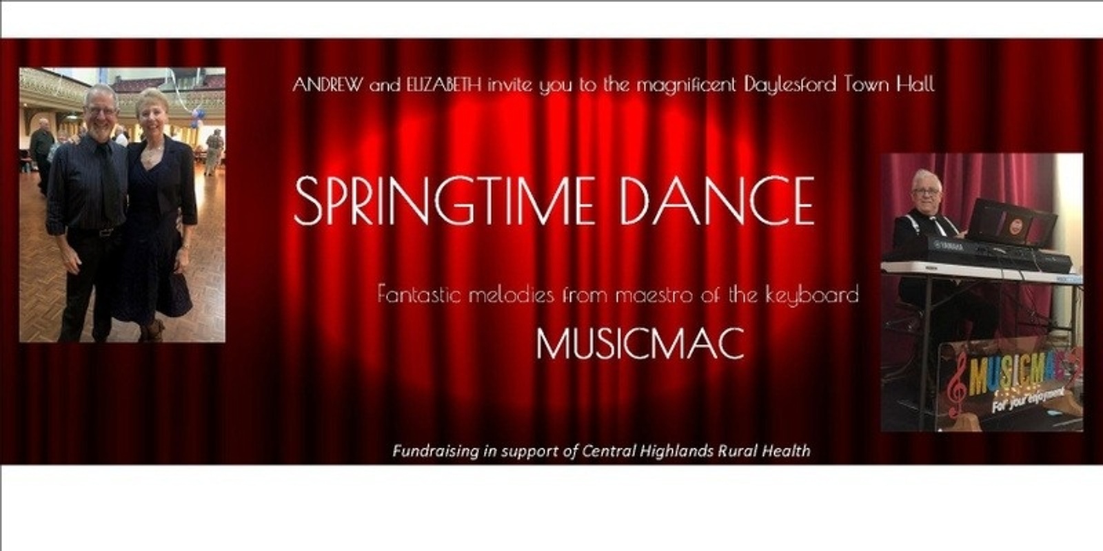 Banner image for Springtime Ballroom Dance - Daylesford Town Hall