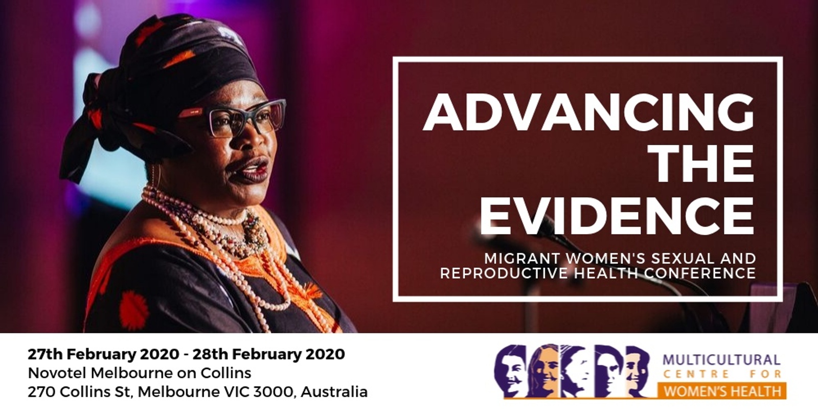 Banner image for Advancing the Evidence: Migrant Women's Sexual and Reproductive Health Conference