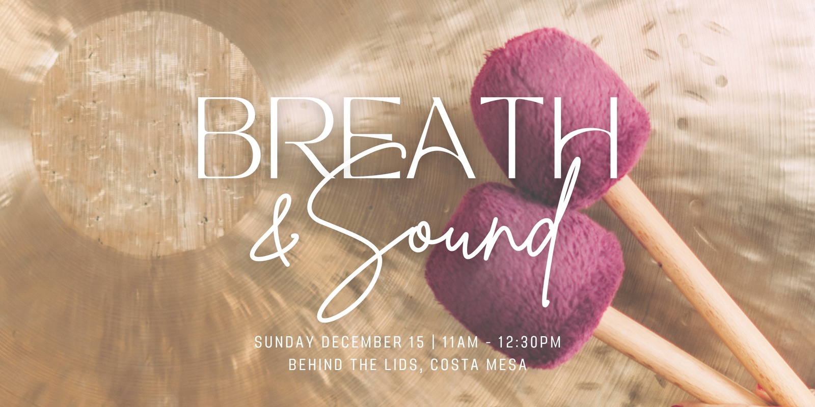 Banner image for Reiki Infused Breath and Sound