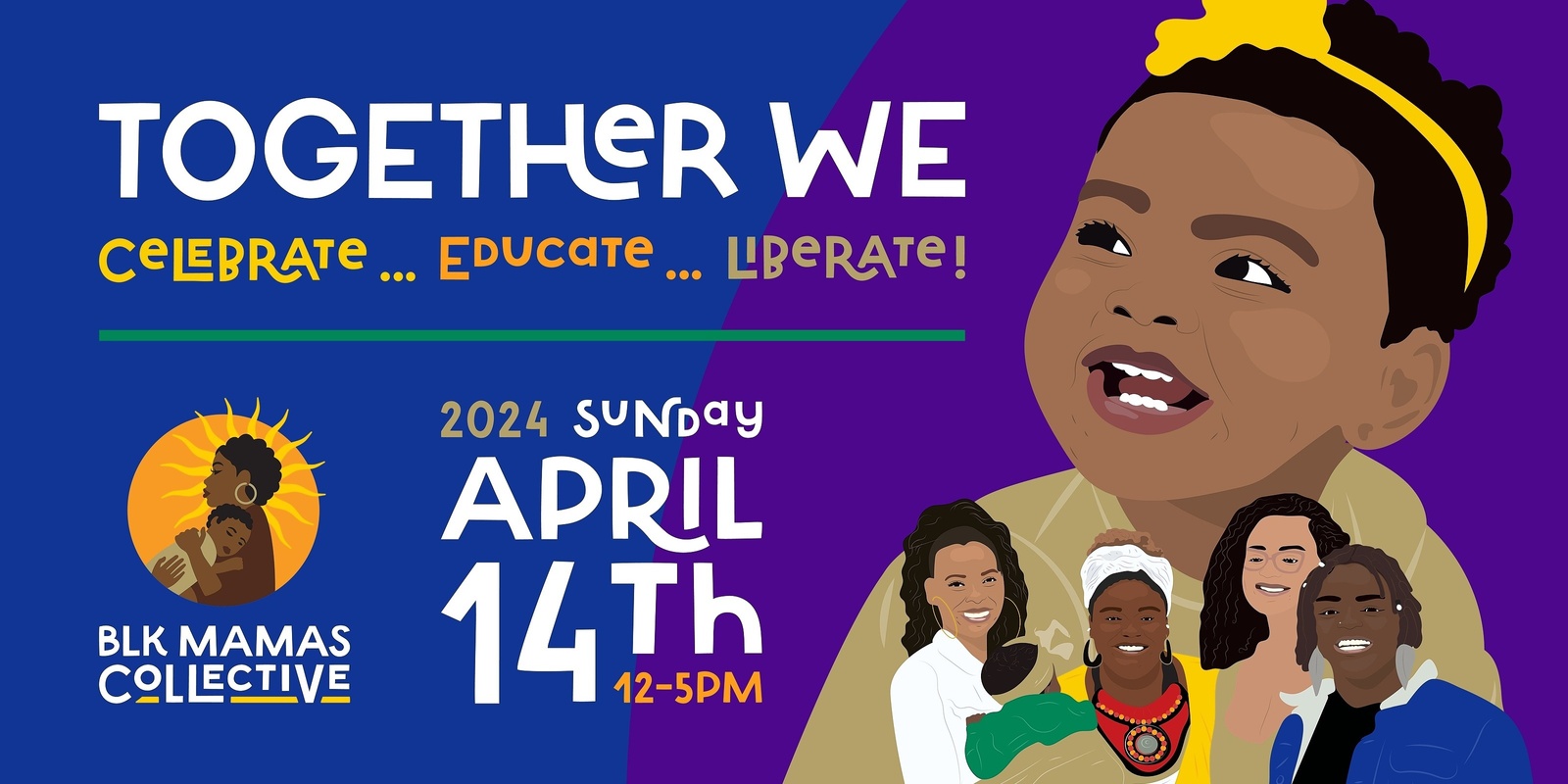 Banner image for   Together We,  Seattle Black Maternal Health Week Celebration