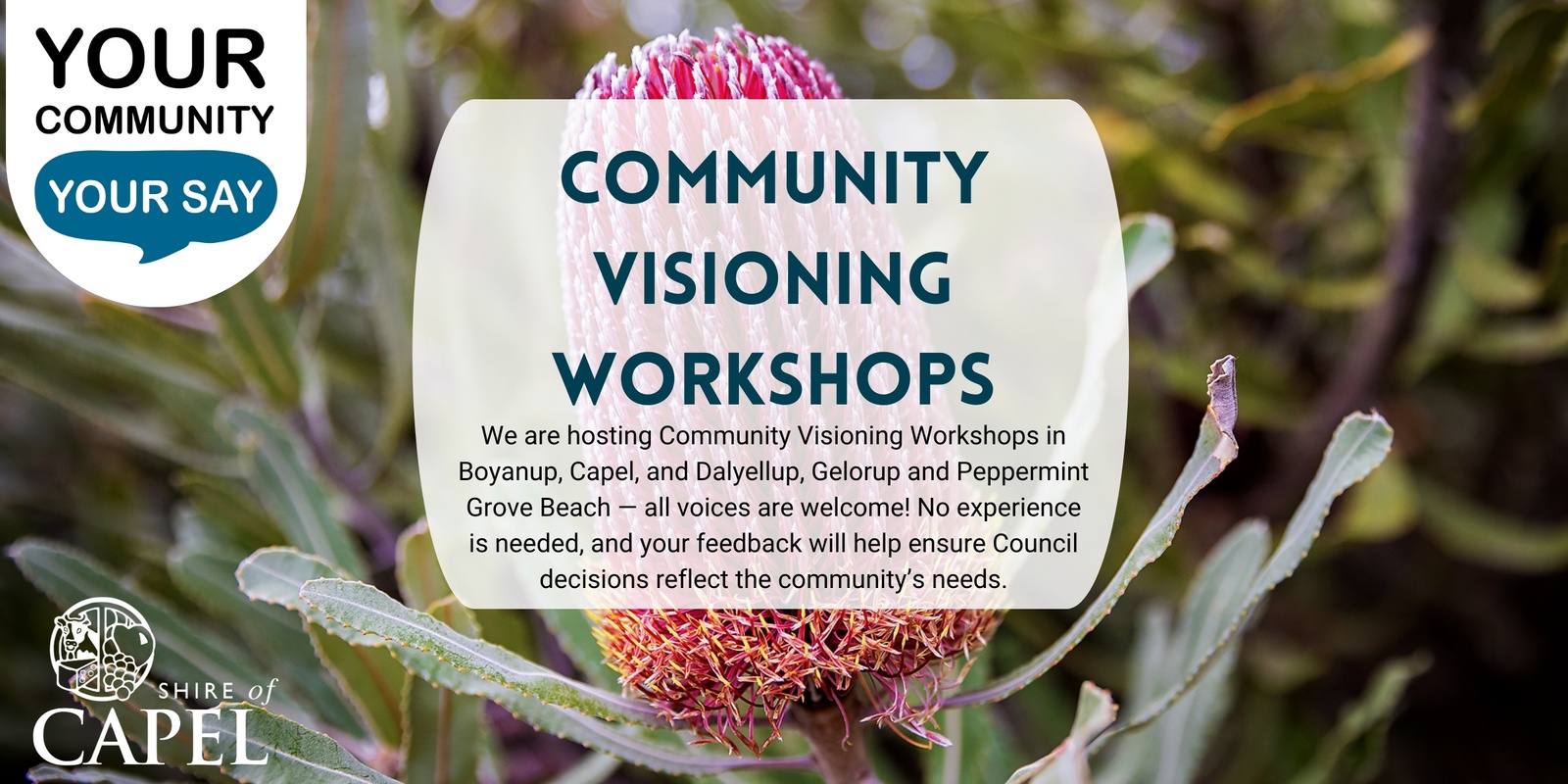 Banner image for Community Visioning Workshops - Gelorup