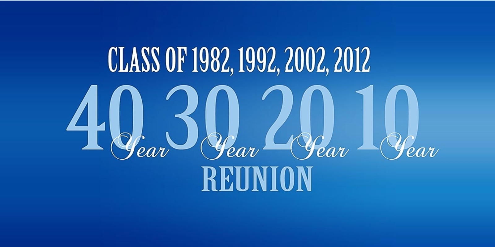 Banner image for Marymount College Reunion 1982, 1992, 2002 & 2012
