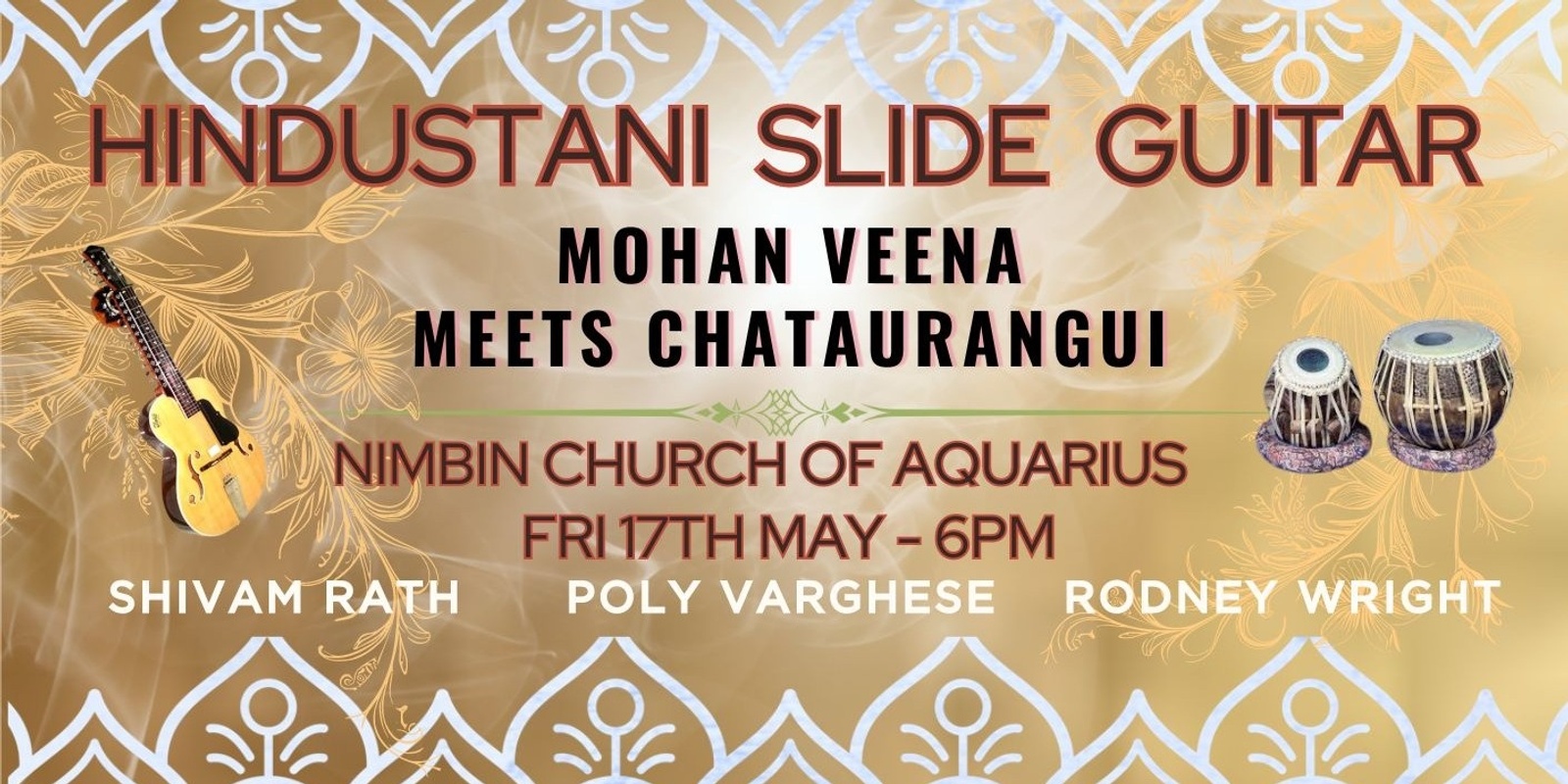 Banner image for Hindustani Slide Guitar - Mohan Veena meets Chataurangui