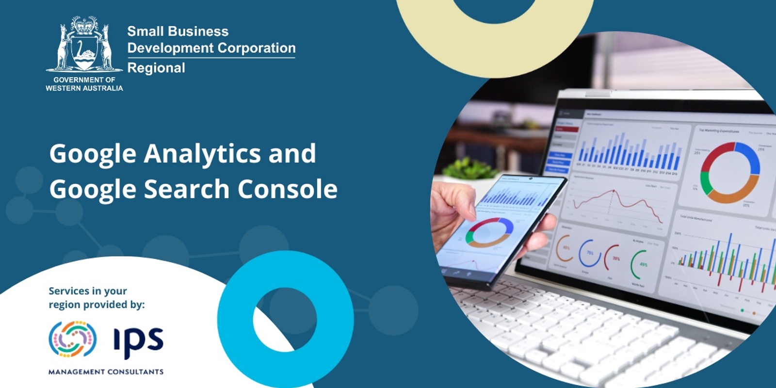 Banner image for Google Analytics & Google Search Console