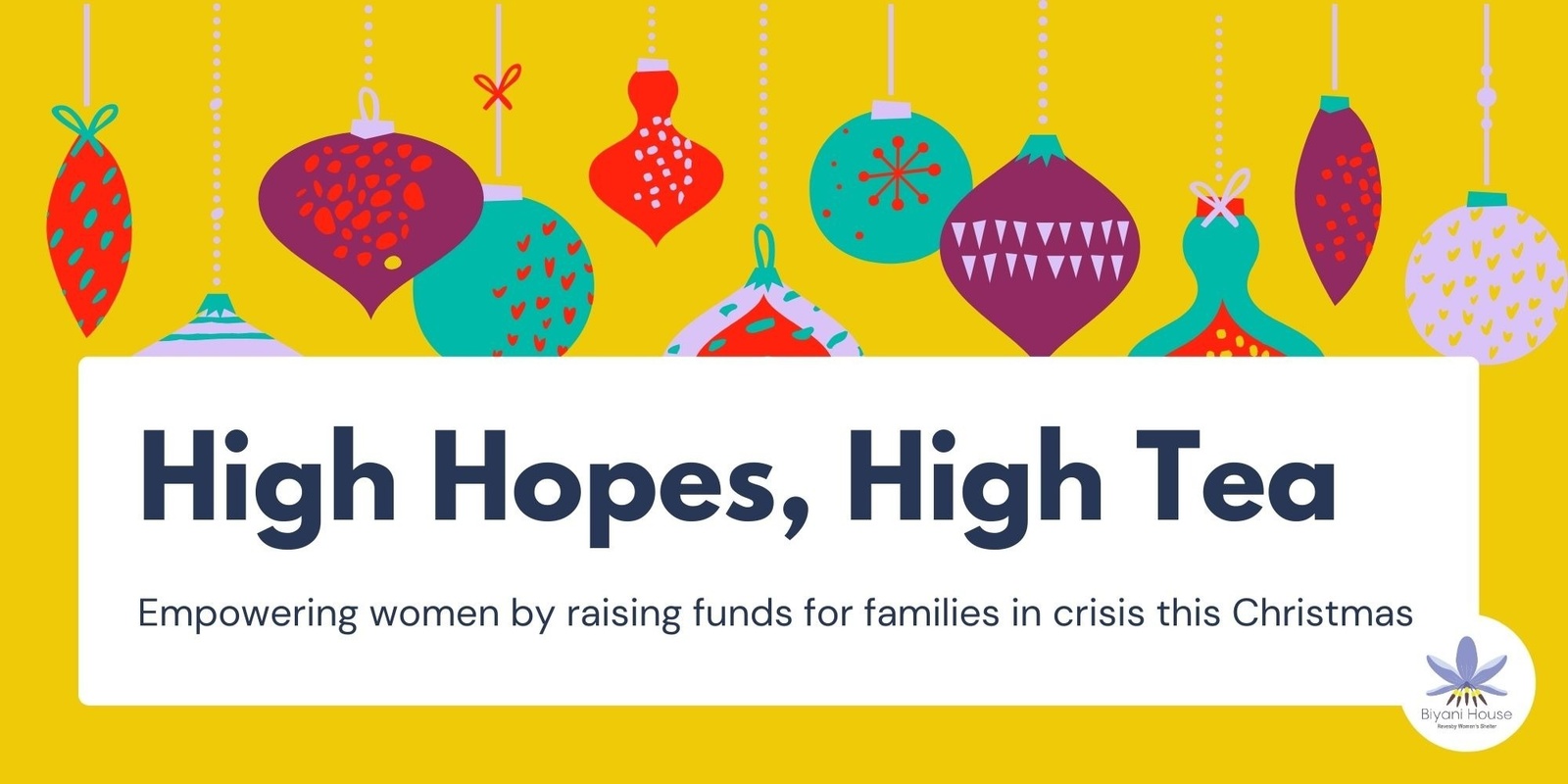 Banner image for High Hopes, High Tea