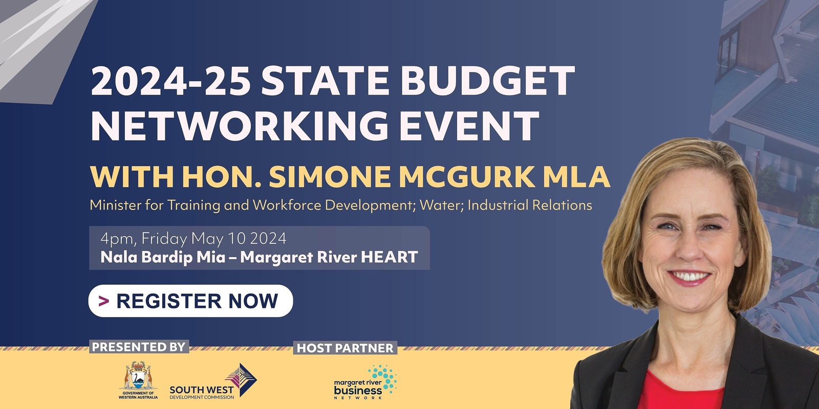 Banner image for 2024-25 State Budget Event – Margaret River