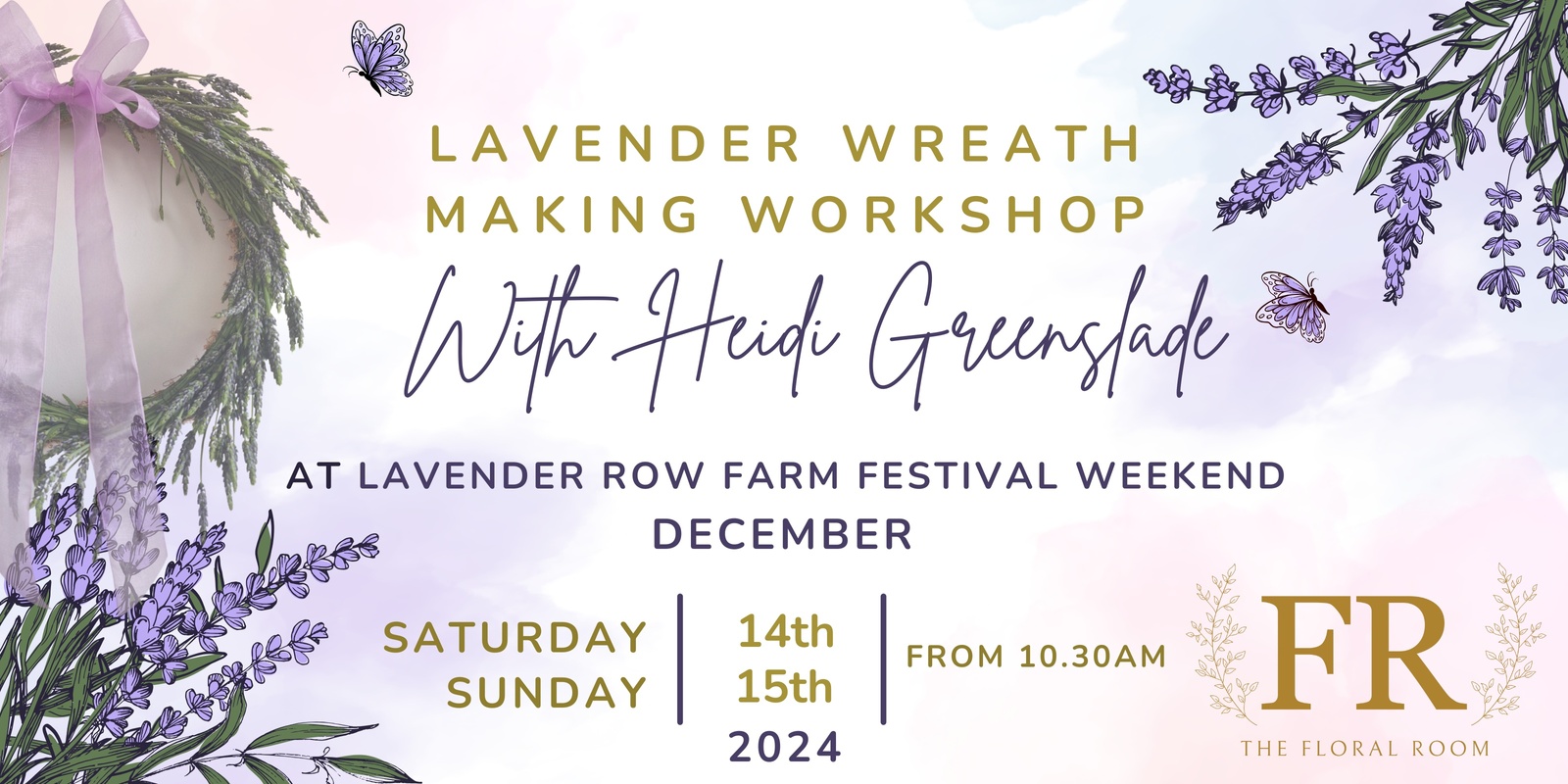 Banner image for LAVENDER WREATH WORKSHOP