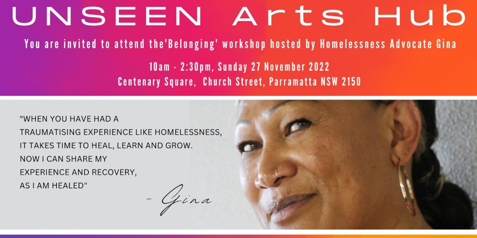 Banner image for UNSEEN Arts Hub Parramatta presents Gina's Millinery Workshop