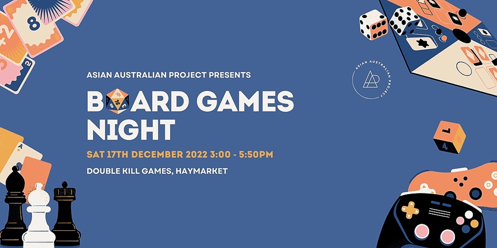 Banner image for AAP Sydney Board Game Night