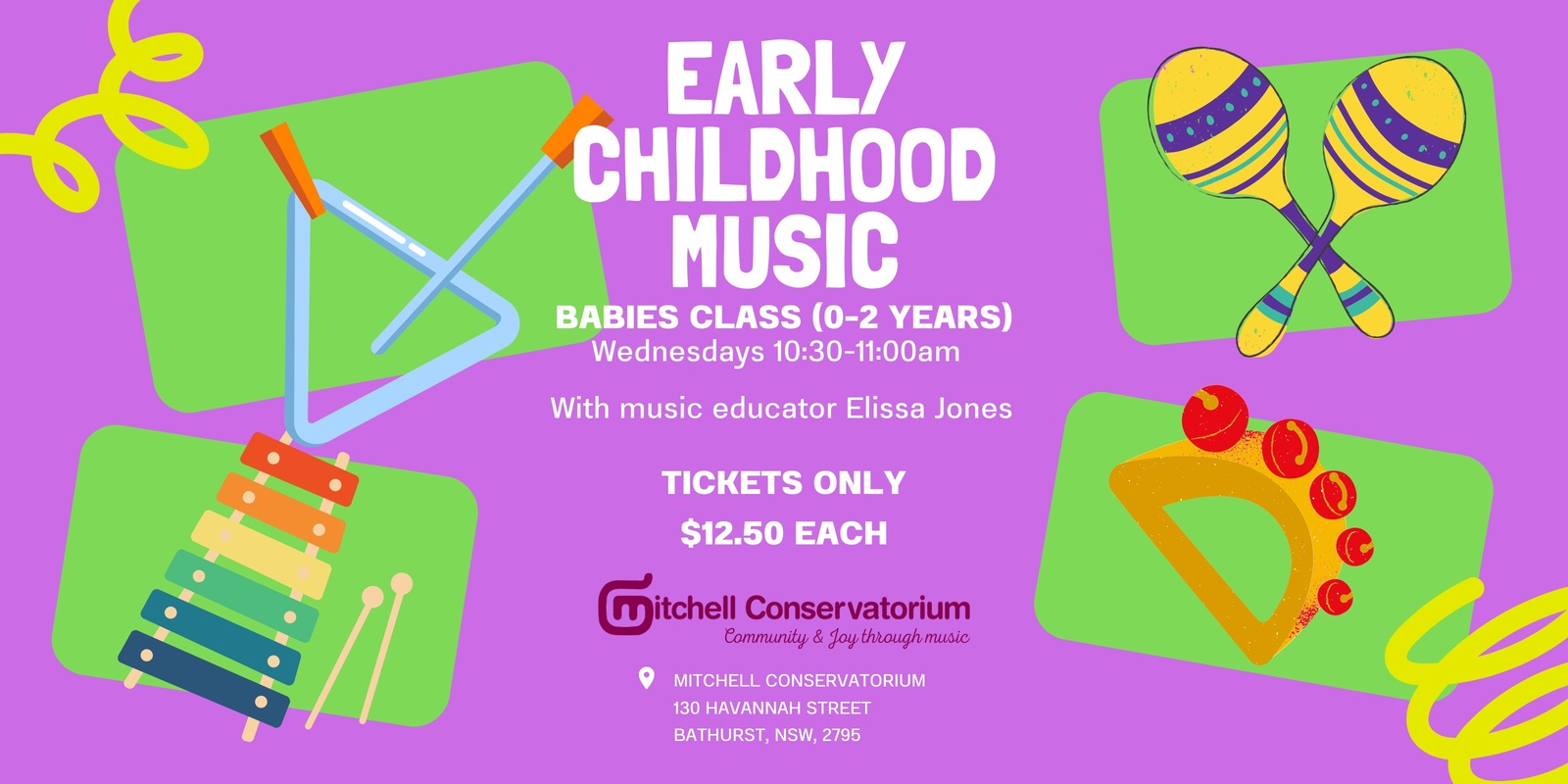 Banner image for Early Childhood Music Babies (0-2 Years) Term 2 
