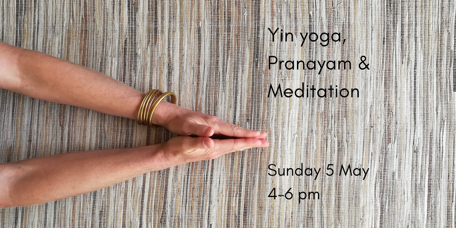 Banner image for Yin yoga, Pranayam & Meditation ~ Falling Into Rest