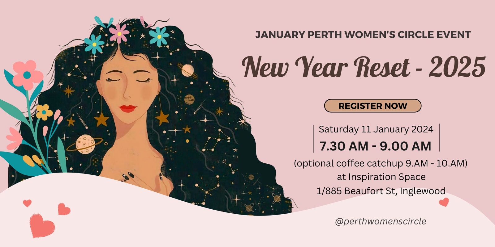 Banner image for Sat 11 Jan 2025 Perth Women's Circle Event