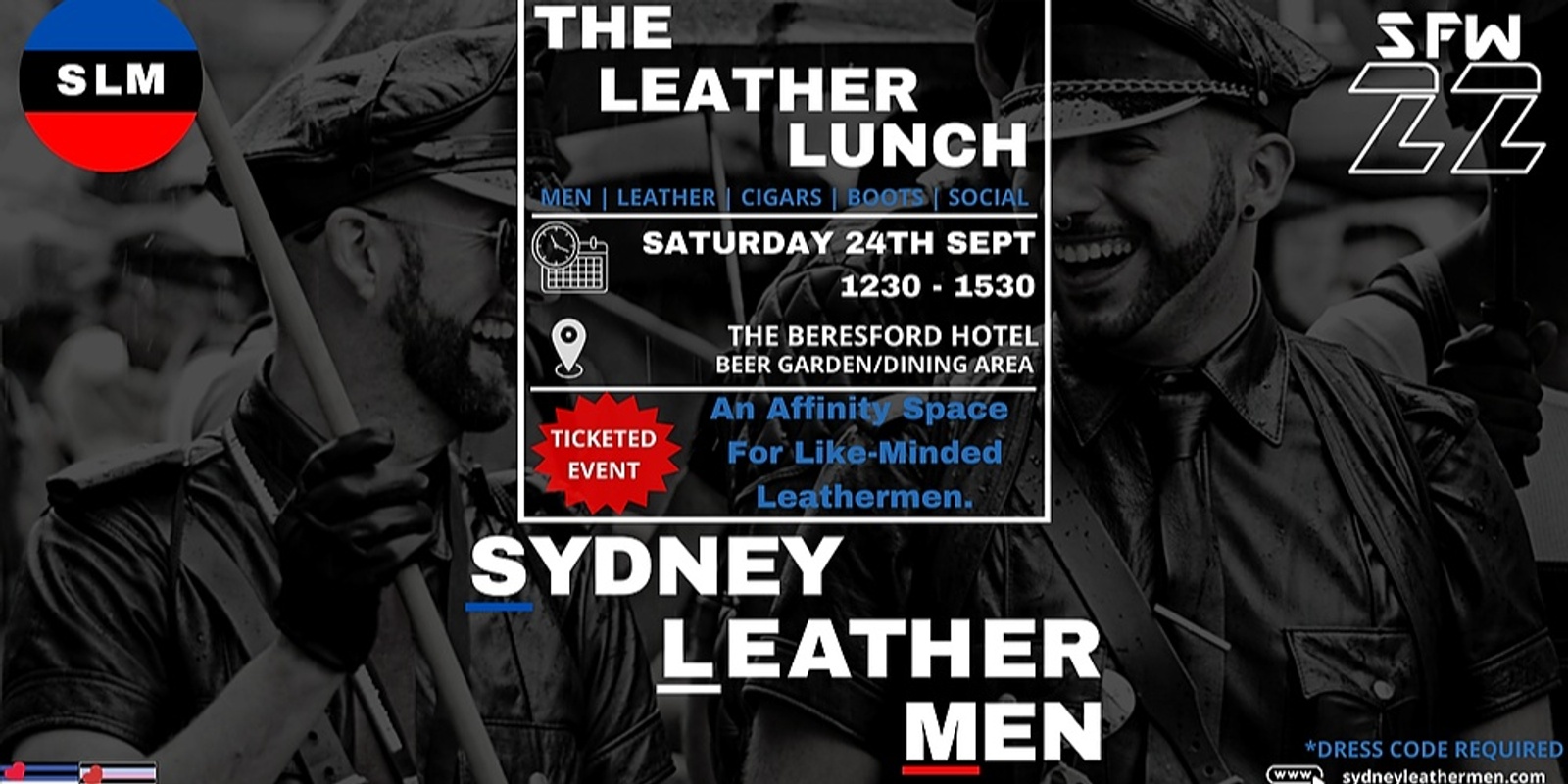 Banner image for SLM Present The Leathermens Lunch (SFW)