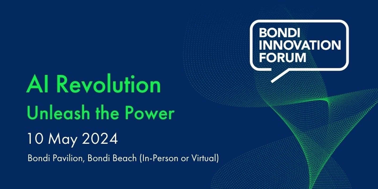 Banner image for Bondi Innovation Forum 2024