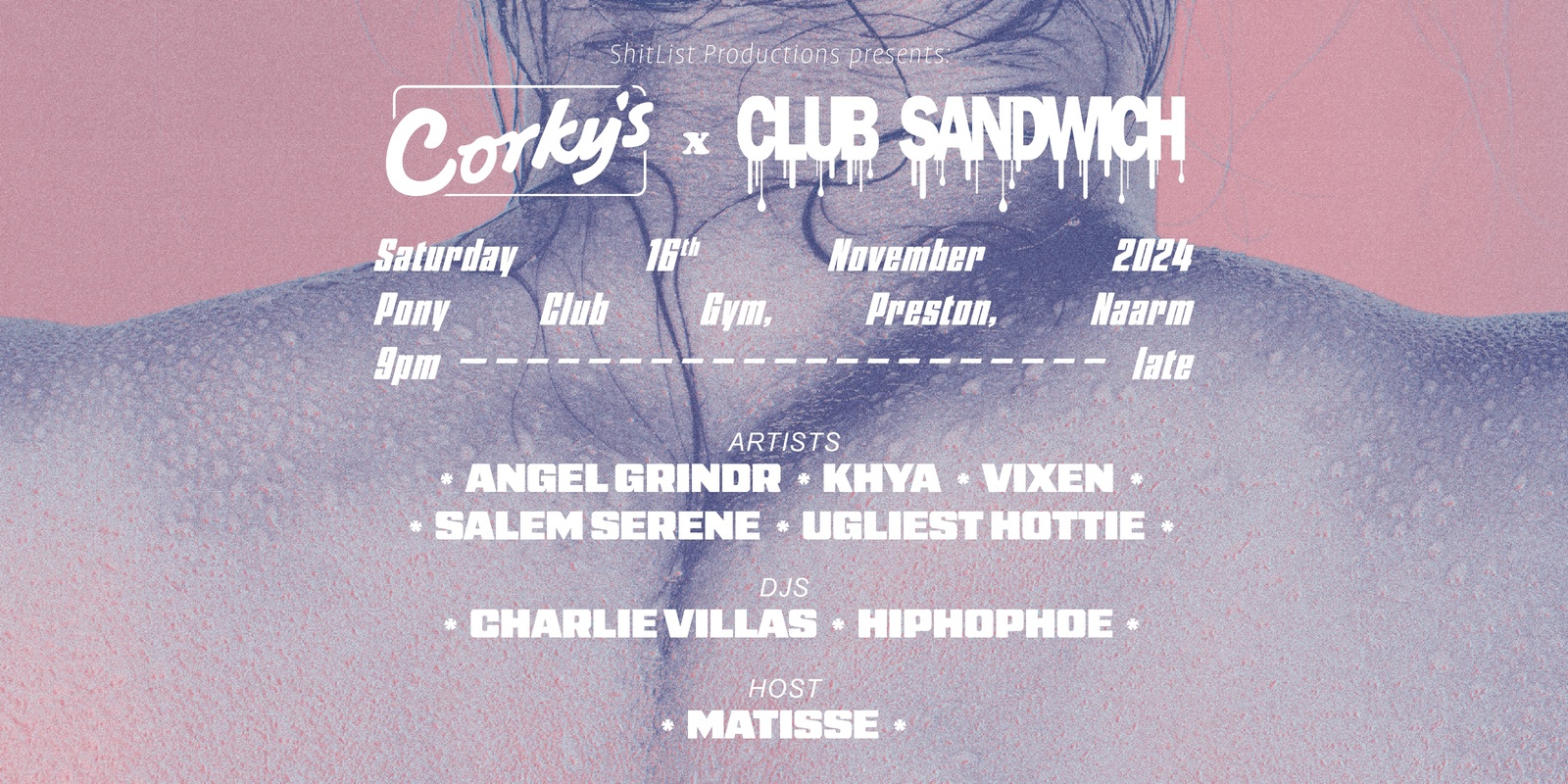 Banner image for Corky's x Club Sandwich 