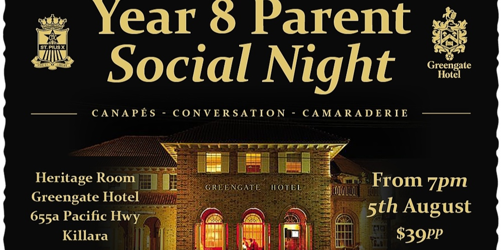Banner image for SPX Year 8 parents social