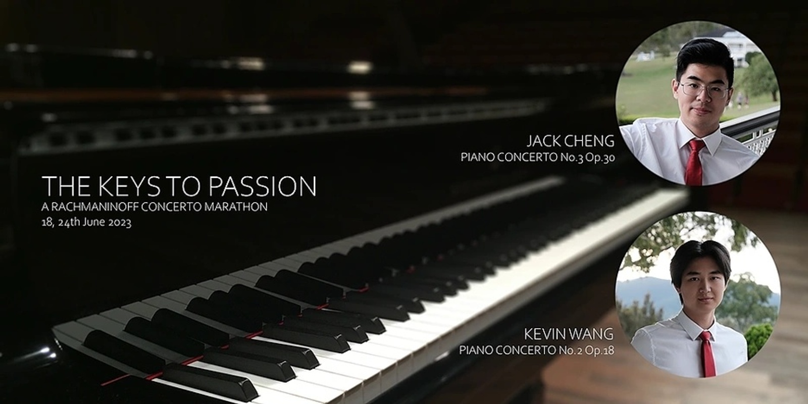Banner image for The Keys to Passion: A Rachmaninoff Concerto Marathon (Melbourne)