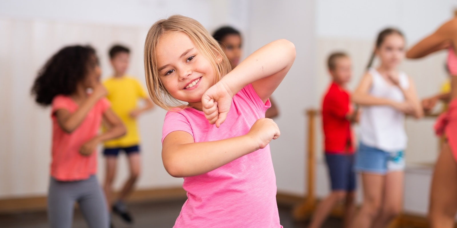 Banner image for Little Dancing Feet + Zumba® Kids Pop-Up Classes