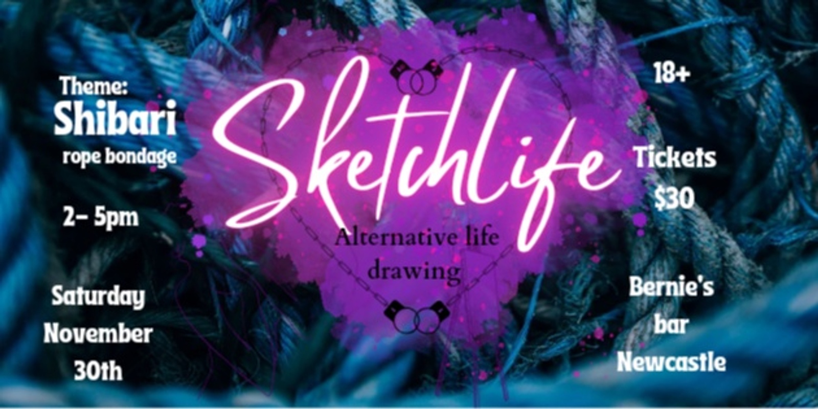 Banner image for Sketchlife November - Shibari 