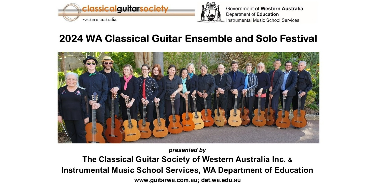 Banner image for 2024 WA Classical Guitar (Ensemble & Solo) Festival