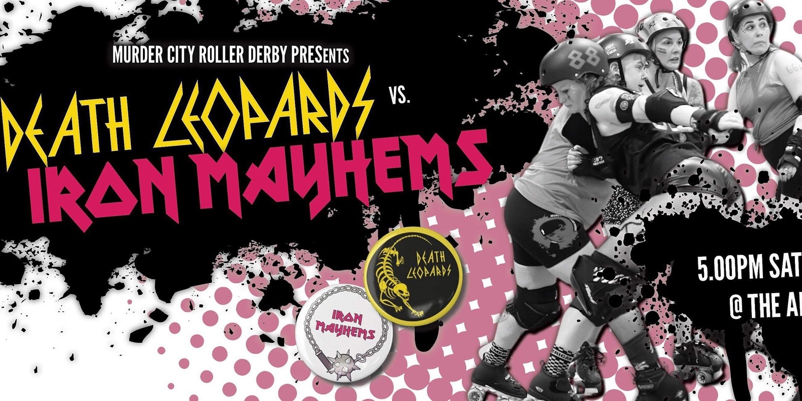 Banner image for MCRD Bout 1 - Death Leopards VS Iron Mayhems