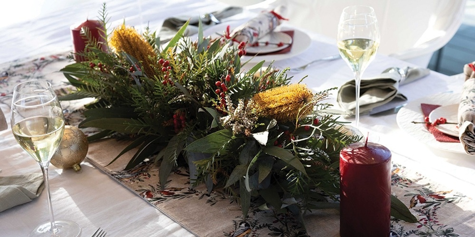 Banner image for Christmas Centrepiece Floral Workshop