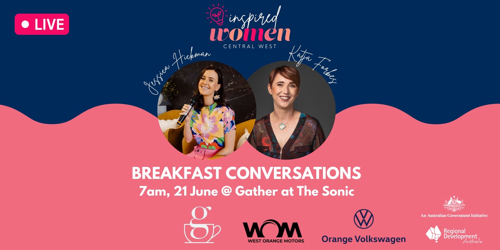 Banner image for Breakfast Conversations with Katja Forbes 