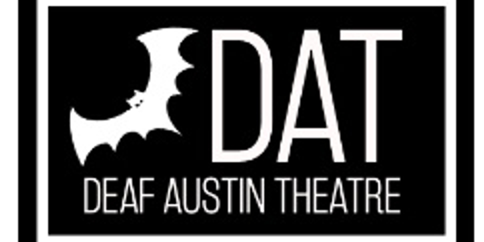 Deaf Austin Theatre's banner