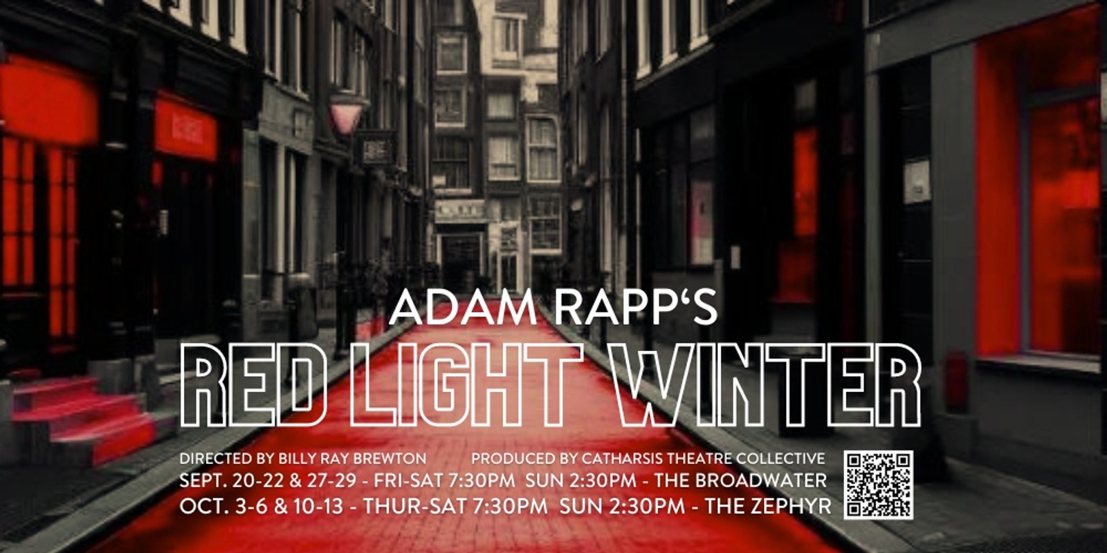 Banner image for Adam Rapp's "Red Light Winter"