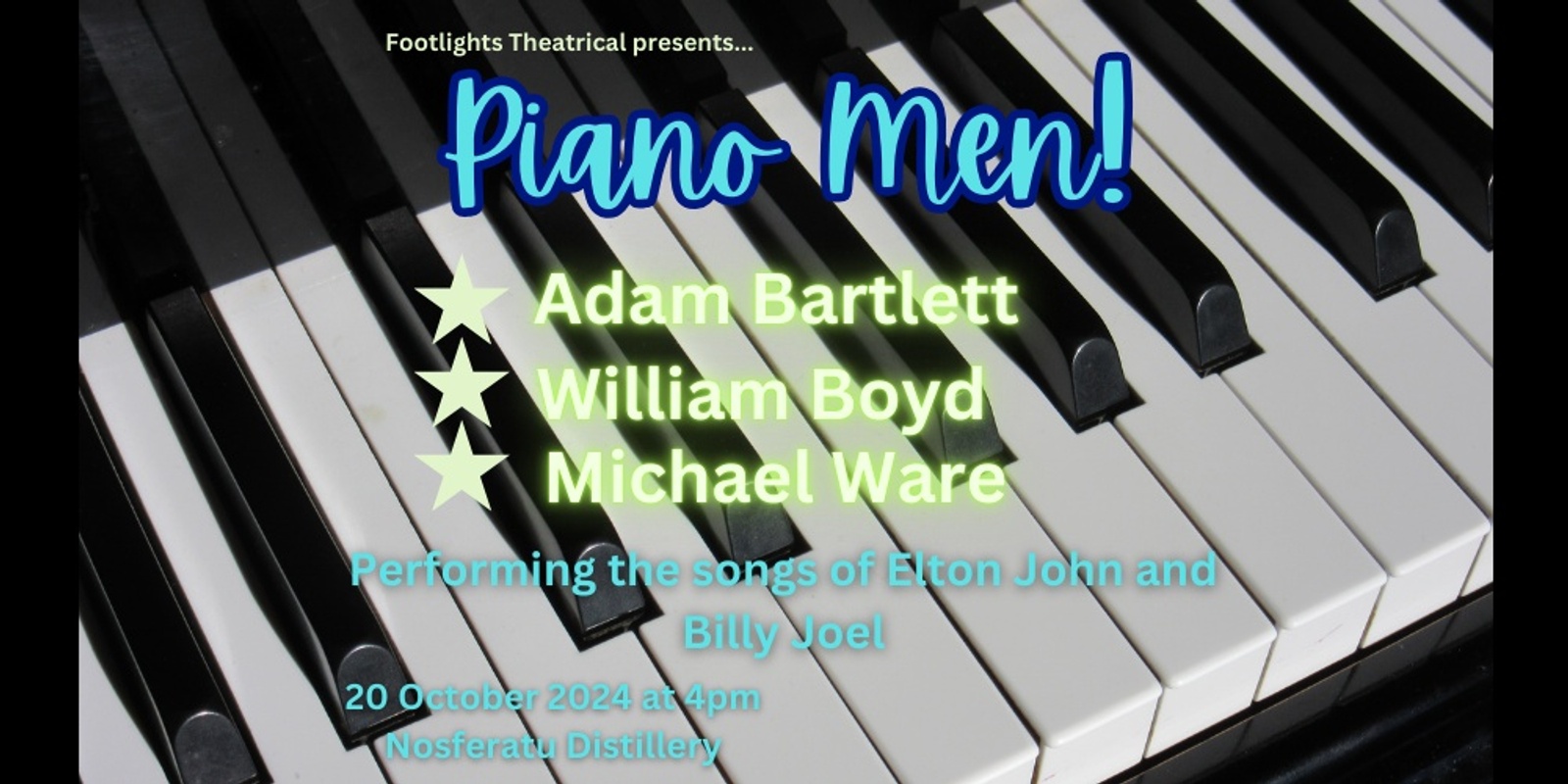 Banner image for Piano Men!