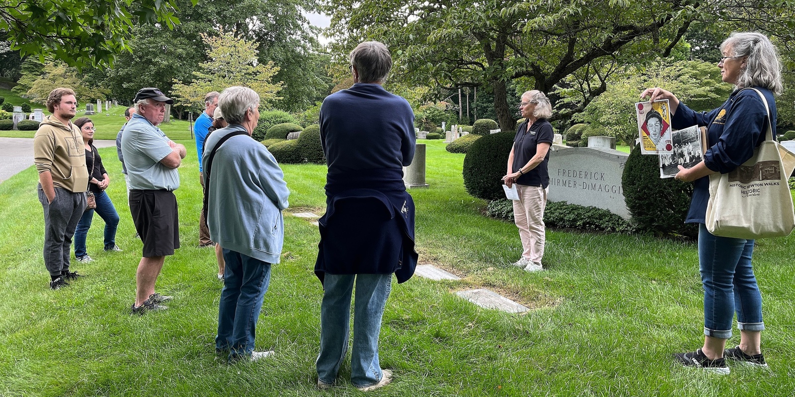 Banner image for Who Inspired Our School Names? A Newton Cemetery Tour *New Date* 