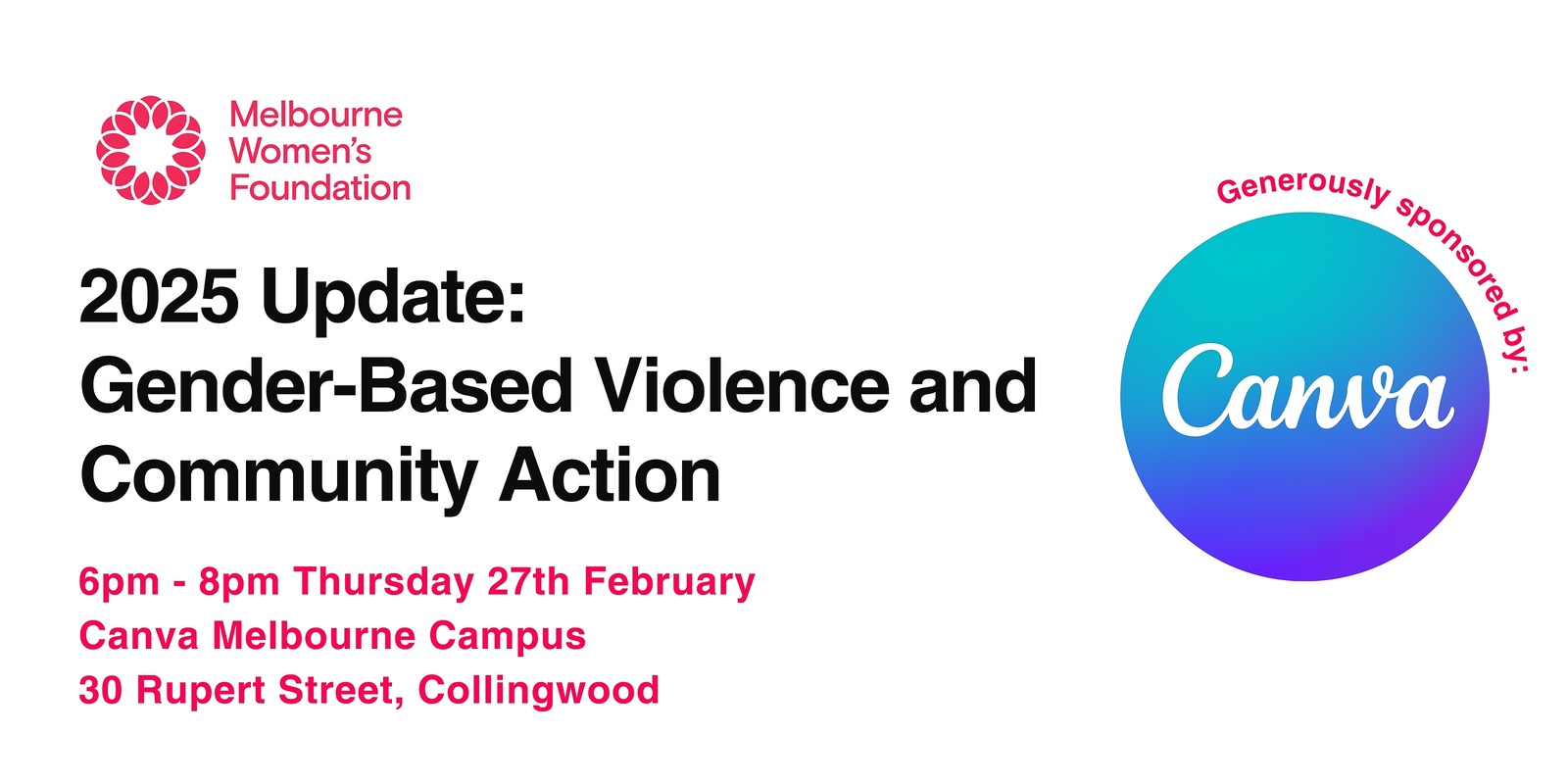 Banner image for 2025 Update: Gender-Based Violence and Community Action