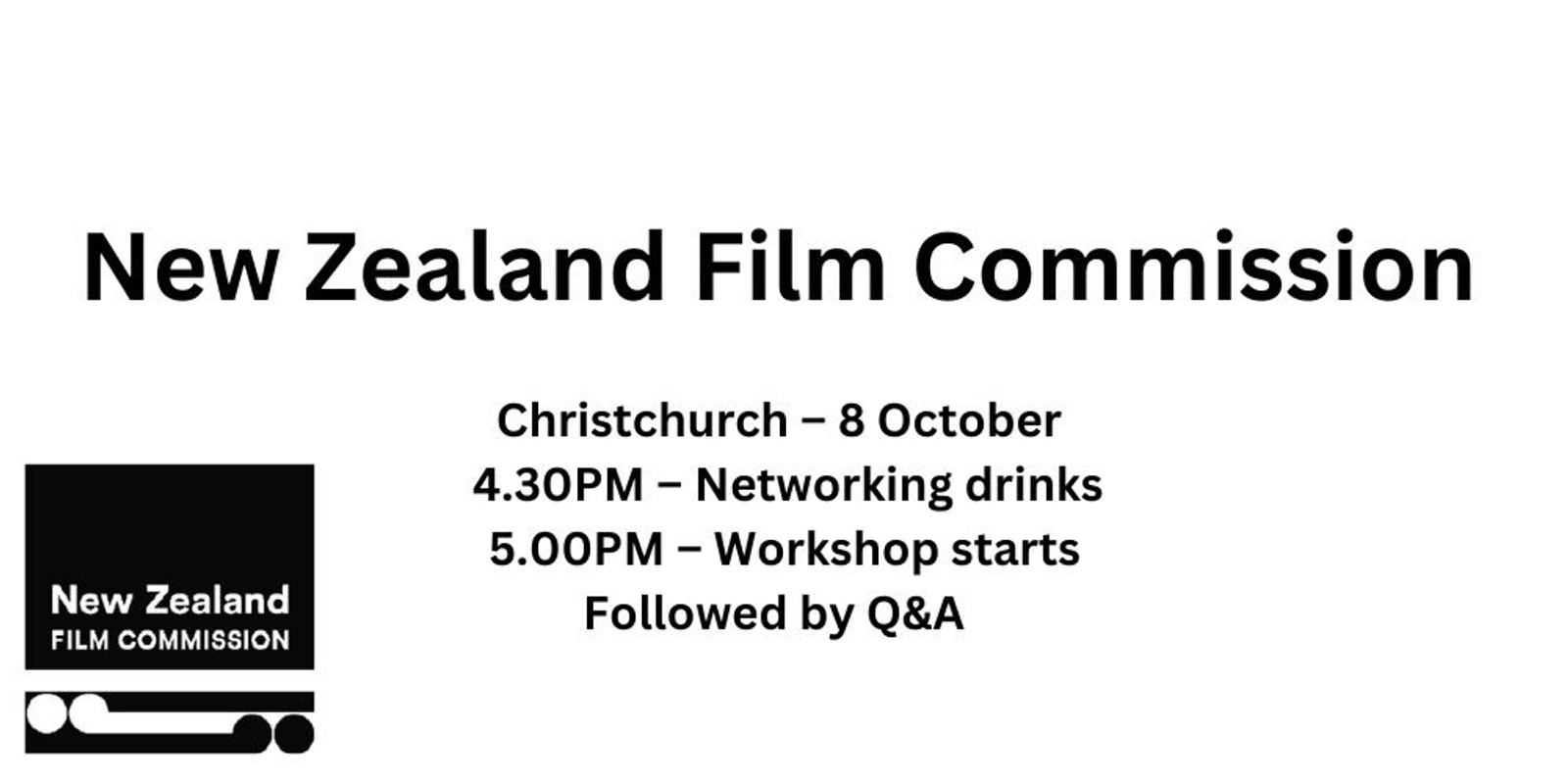 Banner image for New Zealand Film Commission - Christchurch