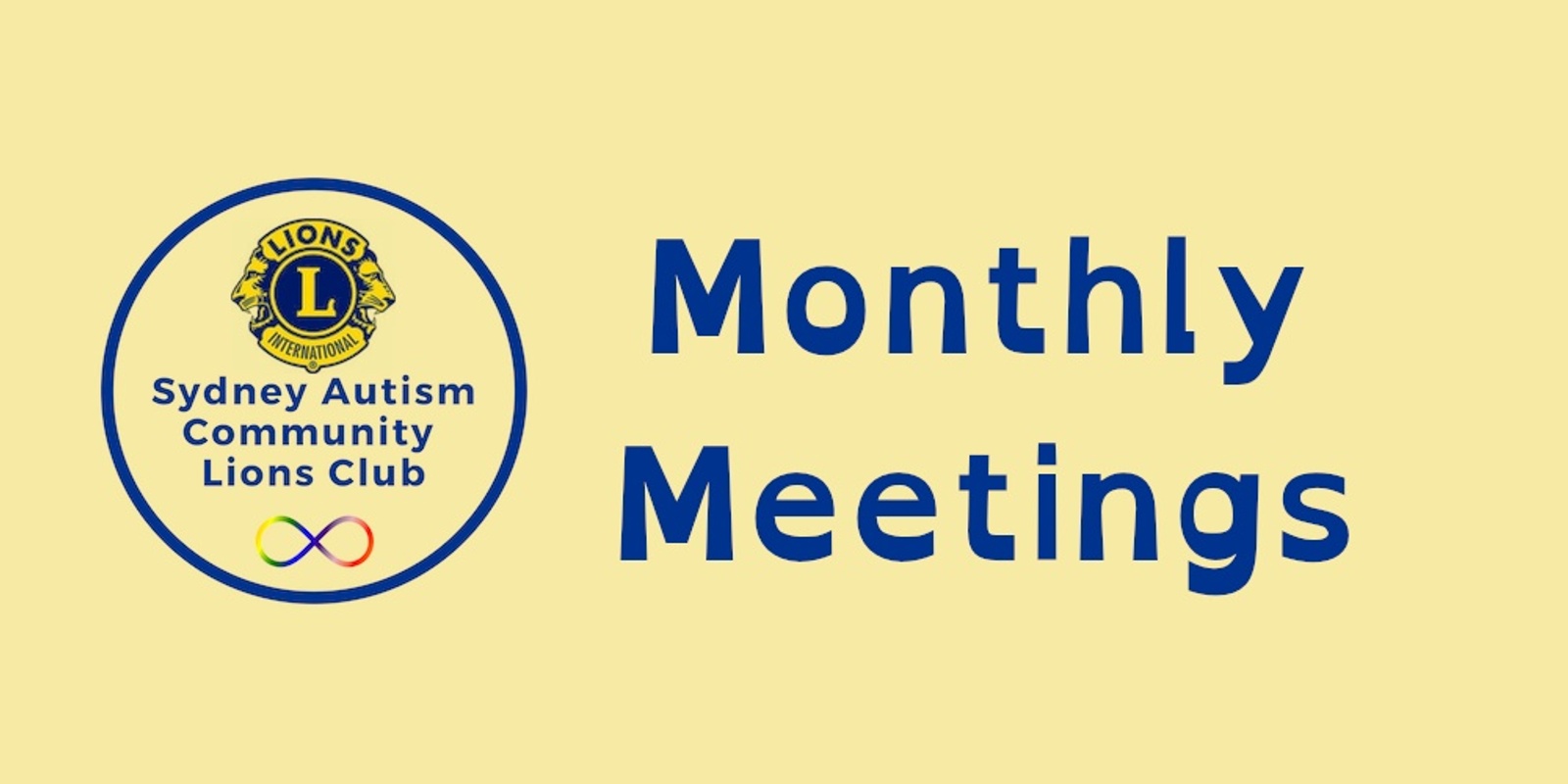 Sydney Autism Community Lions Club Monthly Meeting