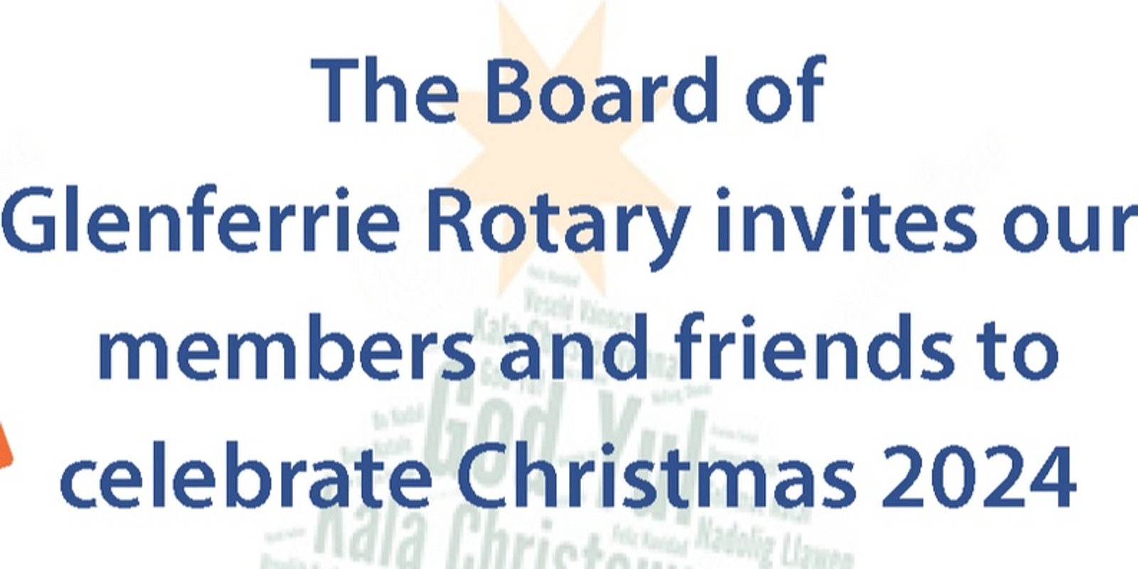 Banner image for Glenferrie Rotary Christmas Party 2024