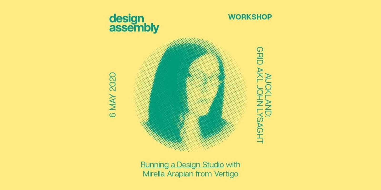 Banner image for Postponed (Due to Covid-19) - Auckland DA Workshop: Running a Design Studio - Balancing the Duality of Creative and Business Work
