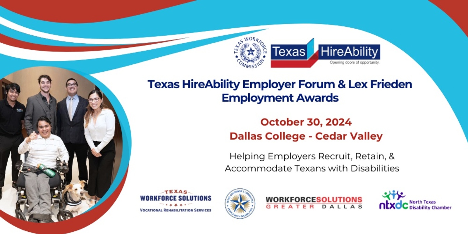 Banner image for HireAbility Employer Forum & Lex Frieden Employment Awards