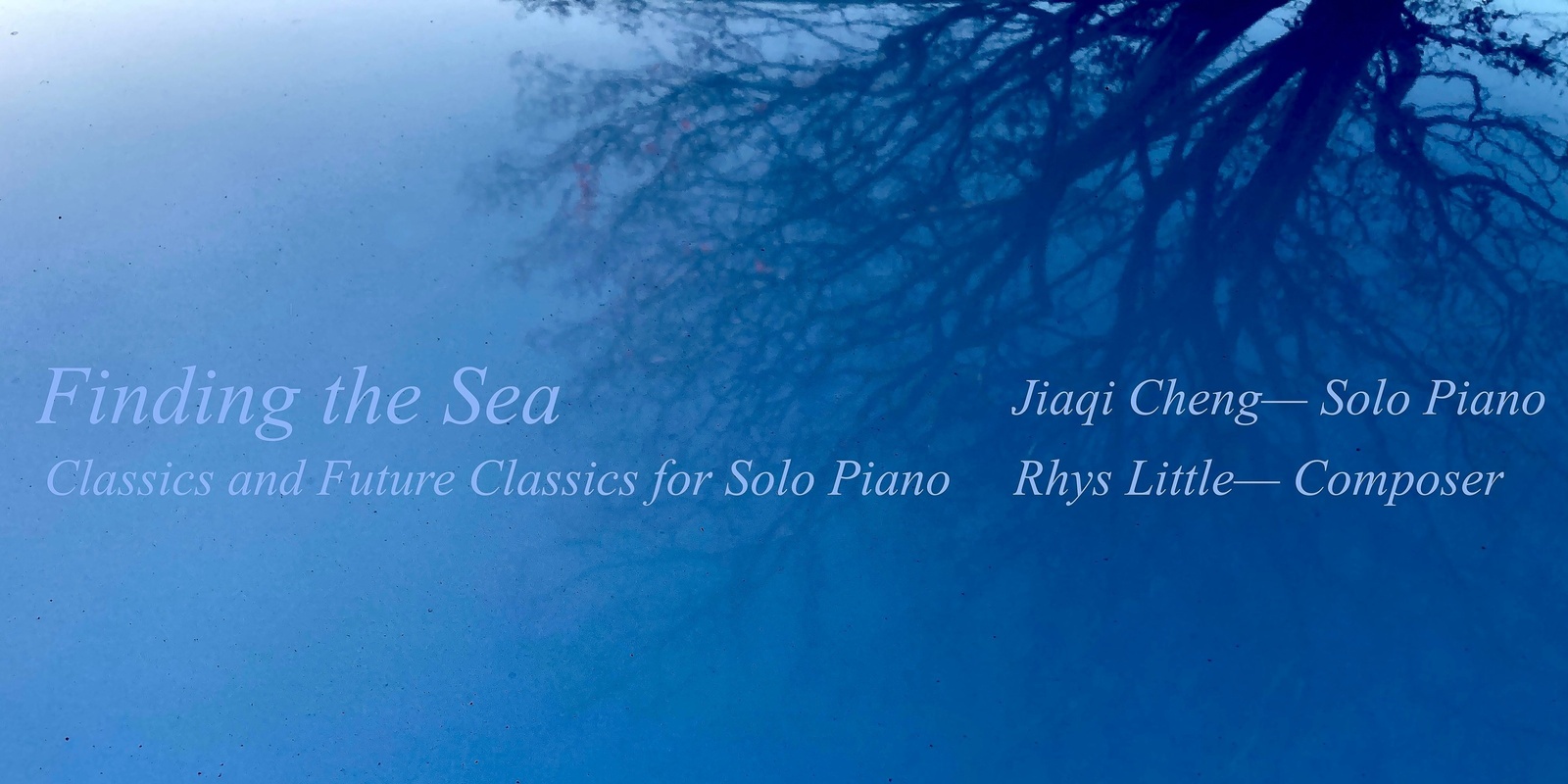 Tickets for Finding the Sea Classics and Future Classics for Solo Piano