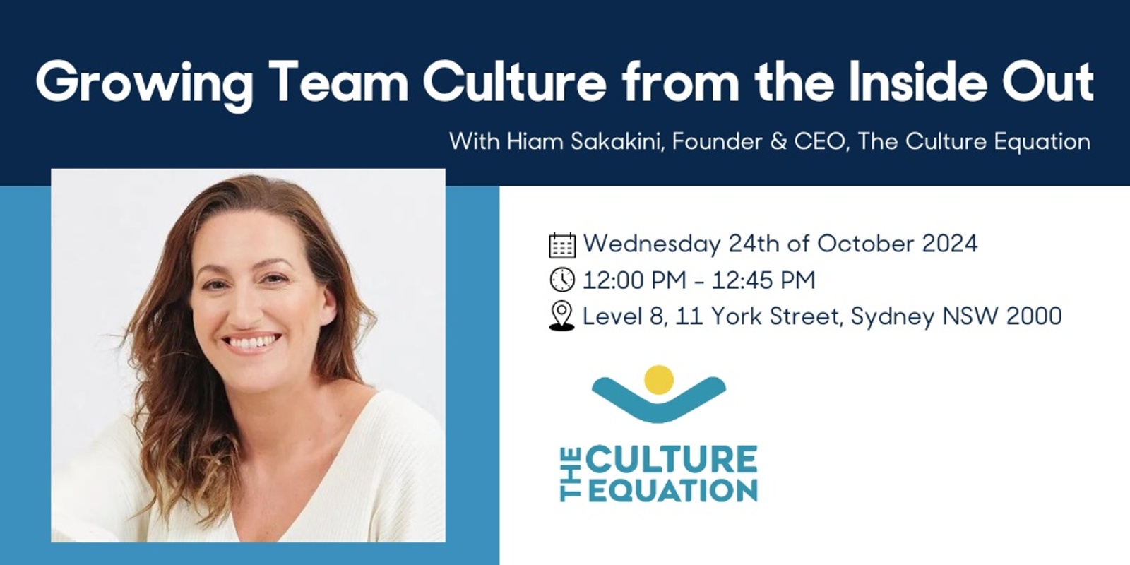 Banner image for Growing Team Culture from the Inside Out