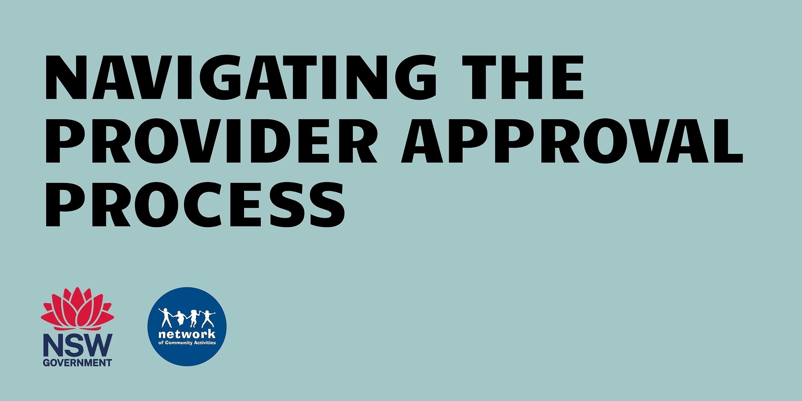 Banner image for Navigating the Provider Approval Process 
