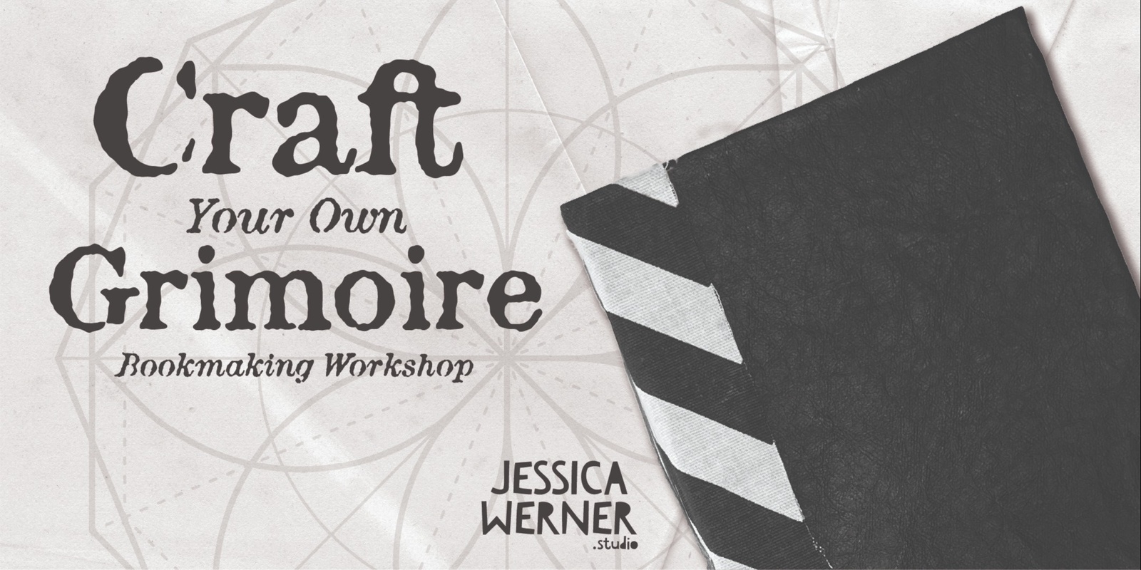 Banner image for Craft Your Own Grimoire Journal Workshop